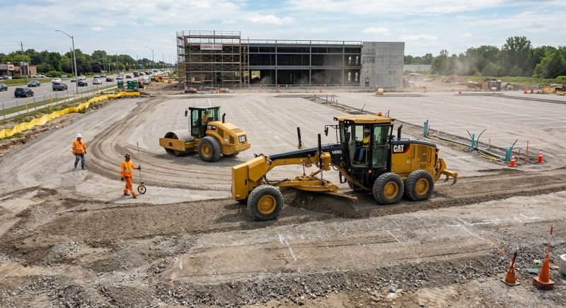 Parking Lot Excavation in Layton, UT