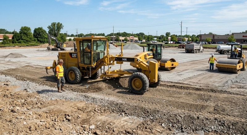 Parking Lot Leveling in Park City, UT