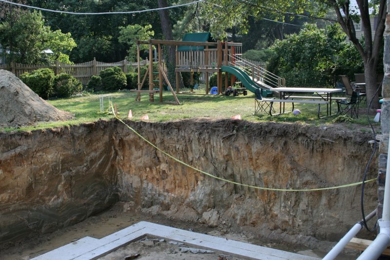 Finished Excavation Site