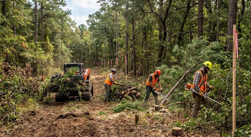 Thicket Clearing in Houston, TX